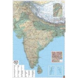 Landkaart India 1:2.750.000