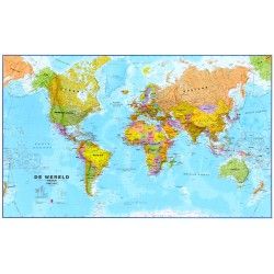 Wereldkaart G Nederlandstalig Maps International Staatkundig 1:30.000.000