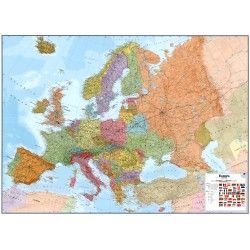 Europakaart A Maps International 1:4.300.000