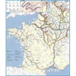 Waterwegen Frankrijk 1:1.694.000