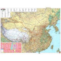 Landkaart China 1:4.000.000
